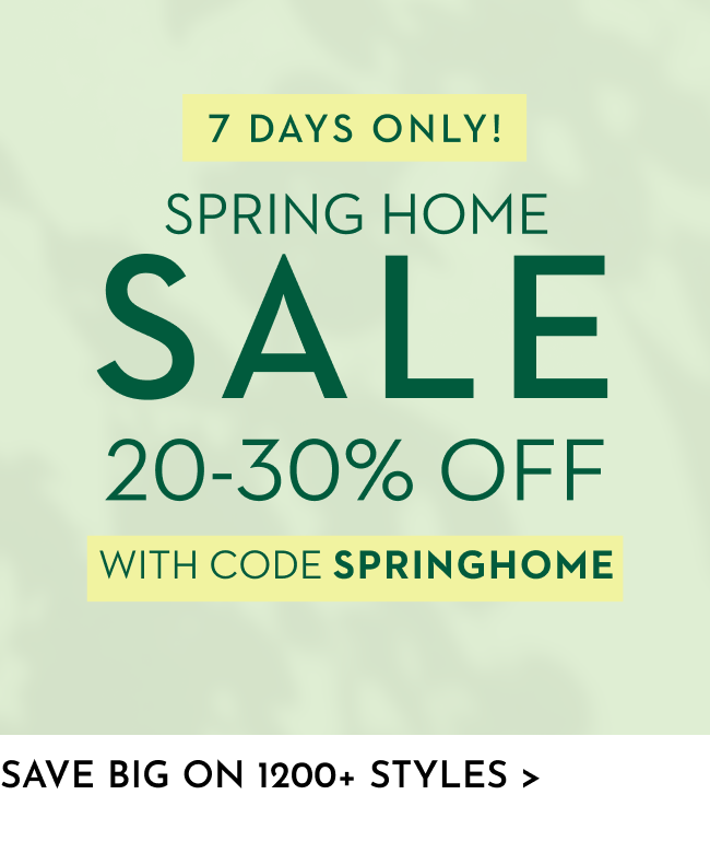 MacKenzieChilds Seasonal Spring Home Sale